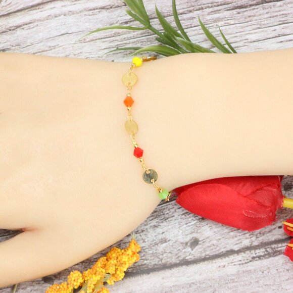 "Trendy Bracelet for Girls & Women – Cute, Adjustable & Gift-Ready | MLCRC2031 - Picture 9 of 10